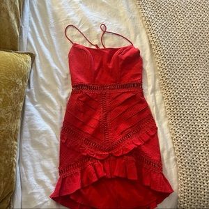 Hello Molly - Searching Seattle Dress Red (XS)